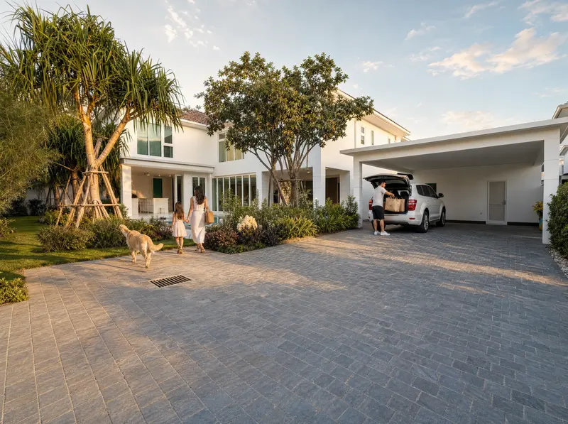 Renovation at The Vineyards, lived in